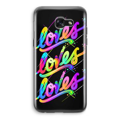 Loves: Samsung Galaxy A5 (2017) Transparant Hoesje