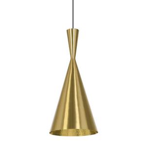 Tom Dixon Beat Tall LED Hanglamp - Messing