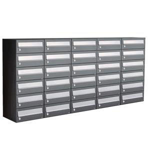 Allux Hive Set 5-Breed, 6-Hoog Antraciet - 40030065_5x6