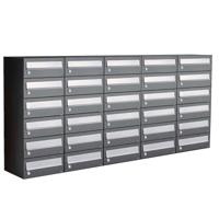 Allux Hive Set 5-Breed, 6-Hoog Antraciet - 40030065_5x6