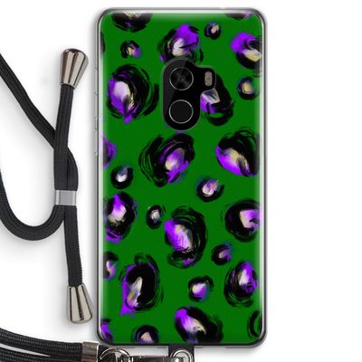 Green Cheetah: Xiaomi Mi Mix 2 Transparant Hoesje met koord