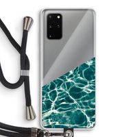 Weerkaatsing water: Samsung Galaxy S20 Plus Transparant Hoesje met koord