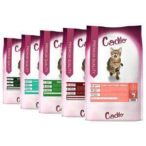 Cadilo Premium kattenvoer probeerverpakkingen Kitten Junior 400 g