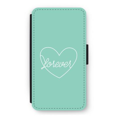 Forever heart pastel: iPhone 11 Pro Flip Hoesje