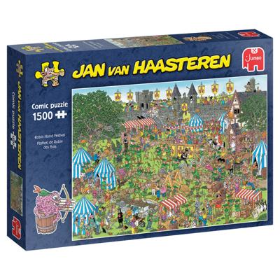 Jumbo Jan van Haasteren puzzel Robin Hood festival - 1500 stukjes