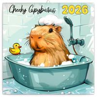 Grappige Capibara Kalender 2026
