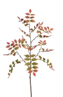 Pure Royal kunsttak rhus typhina 130cm groen, rood