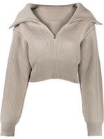 Jacquemus pull La maille Risoul en laine - Tons neutres