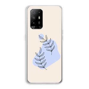 Leaf me if you can: Oppo A95 5G Transparant Hoesje