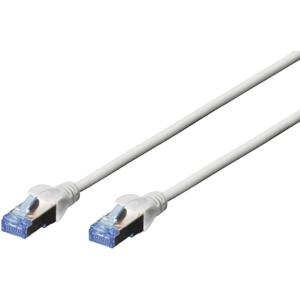 Digitus DK-1532-005 RJ45 Netwerkkabel, patchkabel CAT 5e SF/UTP 0.50 m Grijs Verdraaide paren 1 stuk(s)