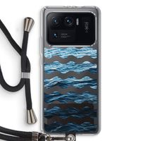 Oceaan: Xiaomi Mi 11 Ultra Transparant Hoesje met koord