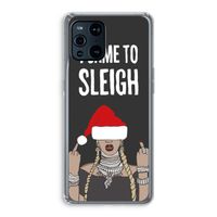 Came To Sleigh: Oppo Find X3 Transparant Hoesje