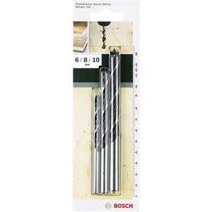 Bosch Accessories 2609255308 Hout-spiraalboorset 3-delig 6 mm, 8 mm, 10 mm Cilinderschacht 1 set(s)