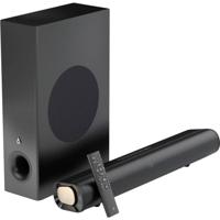 Creative Stage Pro Soundbar Zwart Bluetooth, Incl. draadloze subwoofer, USB Creative Stage Pro Soundbar Zwart Bluetooth, Incl. draadloze subwoofer, USB