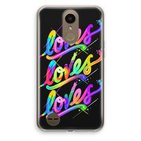Loves: LG K10 (2017) Transparant Hoesje