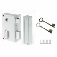 Slot Yale YAV37D 12,5 x 7 x 18 Wit Staal Rechthoekig Deuren Verticaal