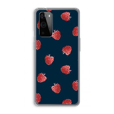 Framboosjes: OnePlus 9 Pro Transparant Hoesje