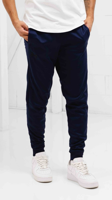 Under Armour Fleece Trainingsbroek Heren Donkerblauw - Maat XS - Kleur: Donkerblauw | Soccerfanshop