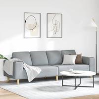 Bankstel Lichtgrijs Stof
