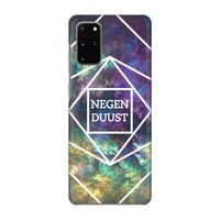 Negenduust ruimte: Volledig geprint Samsung Galaxy S20 Plus Hoesje