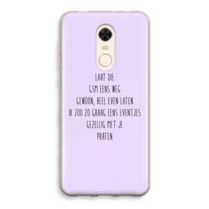 GSM: Xiaomi Redmi 5 Transparant Hoesje