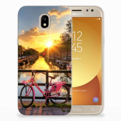 Samsung Galaxy J5 2017 | Silliconen Back Cover | Amsterdamse Grachten