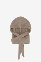 Ganni muts Balaclava A5983 almond milk