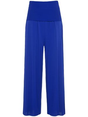 ERES pantalon DAO à taille haute - Bleu