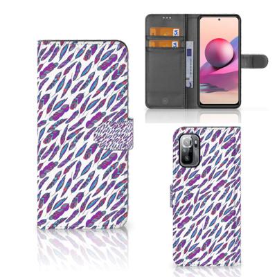Xiaomi Redmi Note 10/10T 5G | Poco M3 Pro | Telefoon Hoesje | Feathers Color Xiaomi Redmi Note 10/10T 5G | Poco M3 Pro | Telefoon Hoesje | Feathers Color