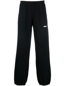 Marni pantalon de jogging à patch logo - Noir