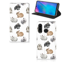 Hoesje maken voor Huawei P30 Lite New Edition Konijntjes