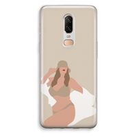 One of a kind: OnePlus 6 Transparant Hoesje