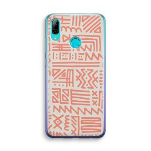 Marrakech Pink: Huawei P Smart (2019) Transparant Hoesje