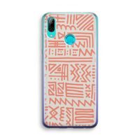Marrakech Pink: Huawei P Smart (2019) Transparant Hoesje