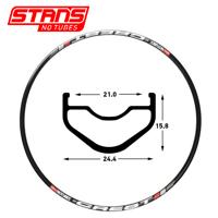 STANS NOTUBES Velg crest mk3 27.5 650b 28h black snt