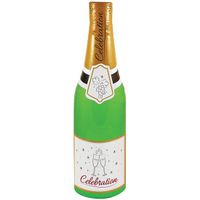 Opblaasbare champagne fles 73 cm   -