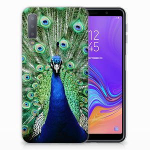 Samsung Galaxy A7 (2018) TPU Hoesje Pauw