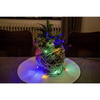 Konstsmide 6350-520 Micro-lichtketting Binnen werkt op het lichtnet Aantal lampen 10 LED Meerkleurig Verlichte lengte: 0.63 m - thumbnail