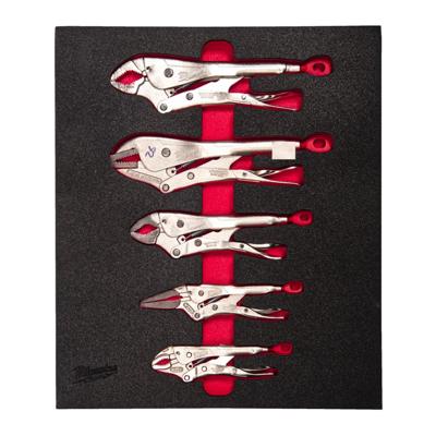 Milwaukee Foam inlay griptangenset | 5-delig - 4932493634
