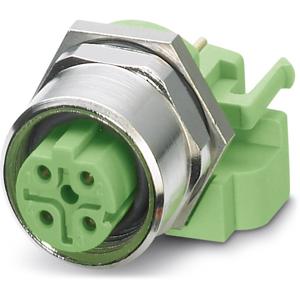 Phoenix Contact 1534627 Sensor/actuator inbouwconnector M12 Aantal polen: 4 Bus, inbouw 10 stuk(s)