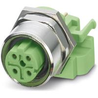 Phoenix Contact 1534627 Sensor/actuator inbouwconnector M12 Aantal polen: 4 Bus, inbouw 10 stuk(s) - thumbnail