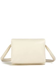 Marni mini pochette Prisma en cuir - Tons neutres