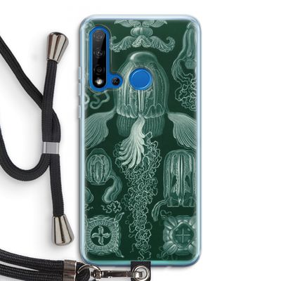 Haeckel Cubomedusae: Huawei P20 Lite (2019) Transparant Hoesje met koord