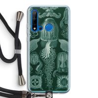 Haeckel Cubomedusae: Huawei P20 Lite (2019) Transparant Hoesje met koord