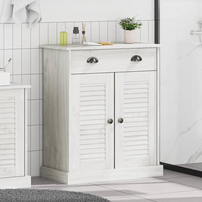 Badkamerkast VIGO Wit 67.5 x 34 x 80 cm Massief grenenhout