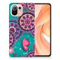 Xiaomi Mi 11 Lite | 11 Lite 5G NE | Hoesje maken | Cirkels en Vlinders