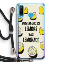 Lemonade: Huawei P30 Lite Transparant Hoesje met koord