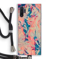 Alone: Samsung Galaxy Note 10 Plus Transparant Hoesje met koord Alone: Samsung Galaxy Note 10 Plus Transparant Hoesje met koord