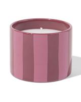 HEMA Geurkaars ⌀8x6.4cm lavendel-roos (donkerrood)