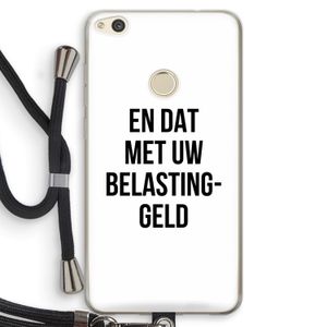 Belastinggeld: Huawei Ascend P8 Lite (2017) Transparant Hoesje met koord